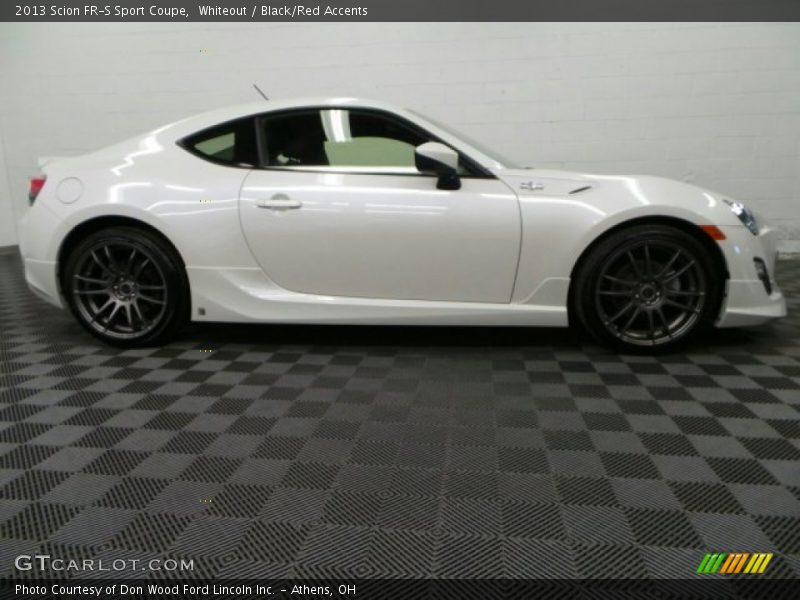 Whiteout / Black/Red Accents 2013 Scion FR-S Sport Coupe