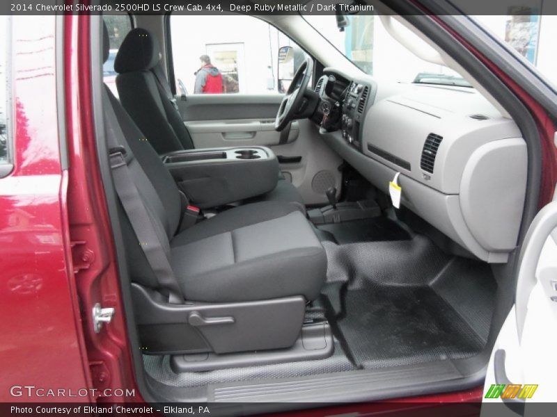  2014 Silverado 2500HD LS Crew Cab 4x4 Dark Titanium Interior