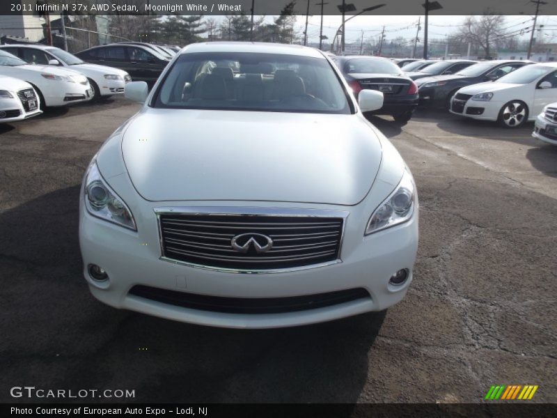 Moonlight White / Wheat 2011 Infiniti M 37x AWD Sedan