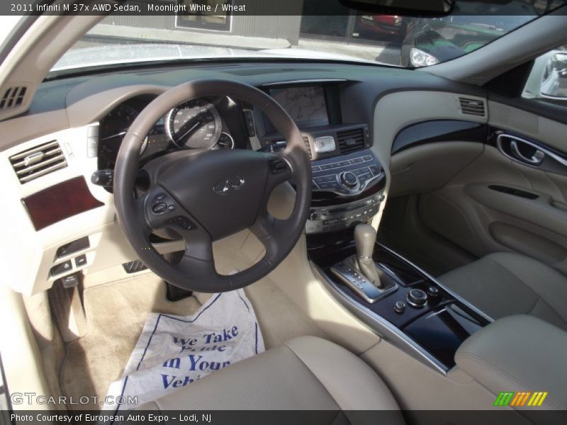 Moonlight White / Wheat 2011 Infiniti M 37x AWD Sedan