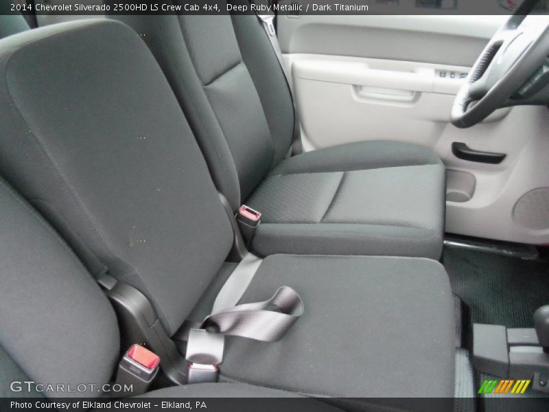 Deep Ruby Metallic / Dark Titanium 2014 Chevrolet Silverado 2500HD LS Crew Cab 4x4