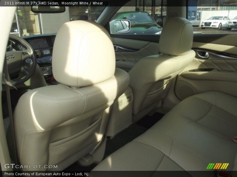 Moonlight White / Wheat 2011 Infiniti M 37x AWD Sedan