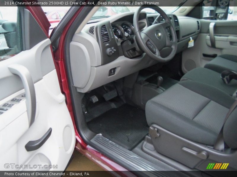 Deep Ruby Metallic / Dark Titanium 2014 Chevrolet Silverado 2500HD LS Crew Cab 4x4