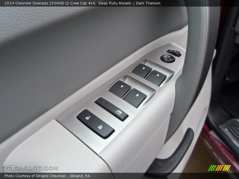 Deep Ruby Metallic / Dark Titanium 2014 Chevrolet Silverado 2500HD LS Crew Cab 4x4