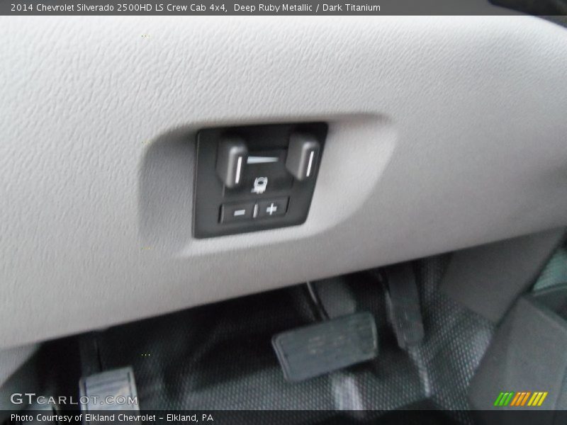 Deep Ruby Metallic / Dark Titanium 2014 Chevrolet Silverado 2500HD LS Crew Cab 4x4