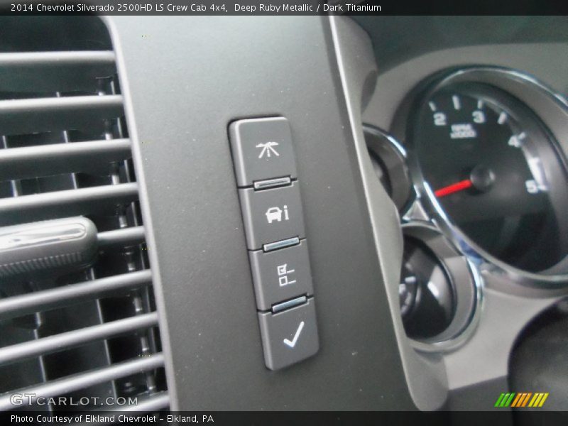 Deep Ruby Metallic / Dark Titanium 2014 Chevrolet Silverado 2500HD LS Crew Cab 4x4