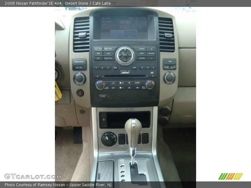 Desert Stone / Cafe Latte 2008 Nissan Pathfinder SE 4x4