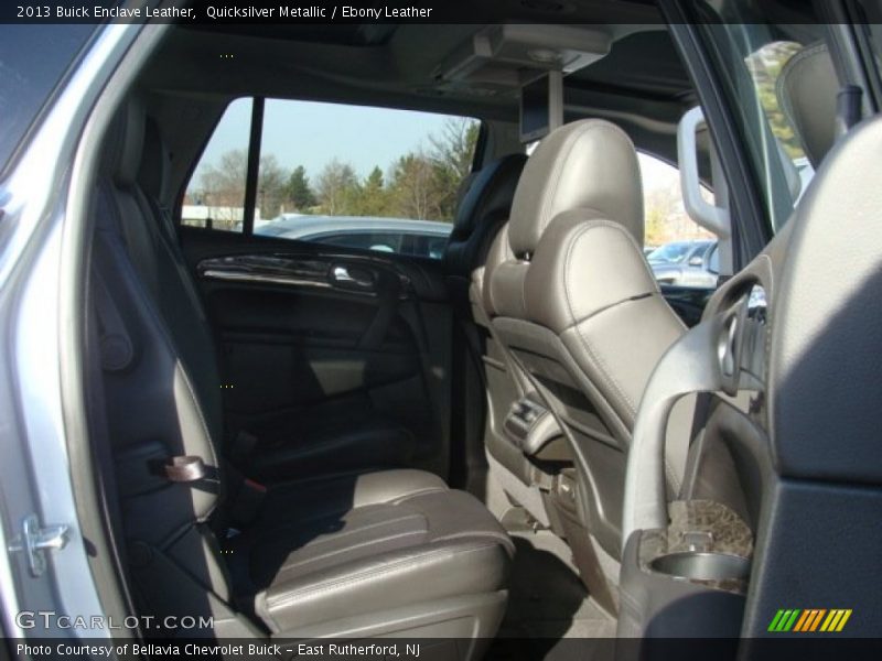 Quicksilver Metallic / Ebony Leather 2013 Buick Enclave Leather