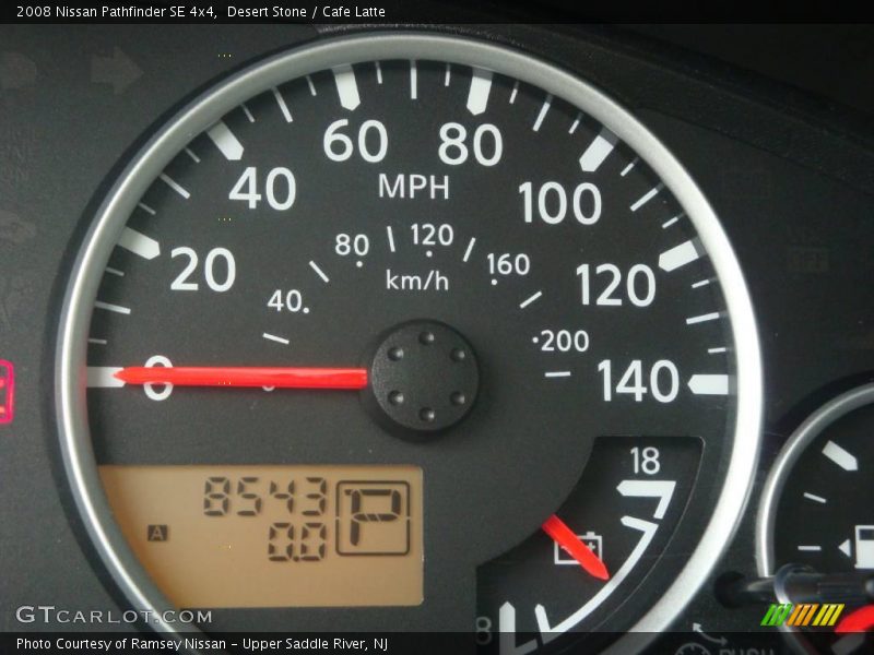 Desert Stone / Cafe Latte 2008 Nissan Pathfinder SE 4x4