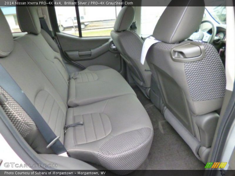 Rear Seat of 2014 Xterra PRO-4X 4x4