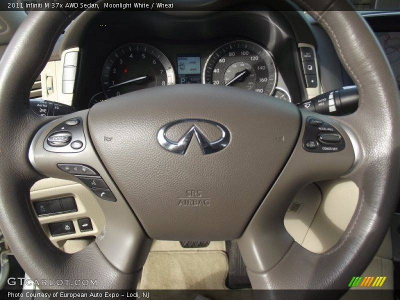 Moonlight White / Wheat 2011 Infiniti M 37x AWD Sedan