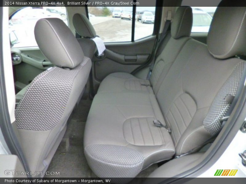 Rear Seat of 2014 Xterra PRO-4X 4x4