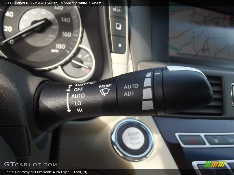 Moonlight White / Wheat 2011 Infiniti M 37x AWD Sedan