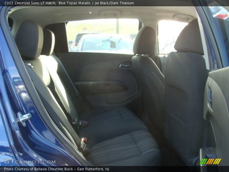 Blue Topaz Metallic / Jet Black/Dark Titanium 2013 Chevrolet Sonic LT Hatch