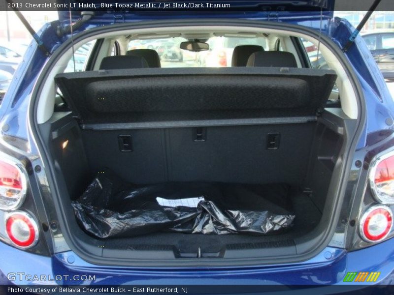 Blue Topaz Metallic / Jet Black/Dark Titanium 2013 Chevrolet Sonic LT Hatch
