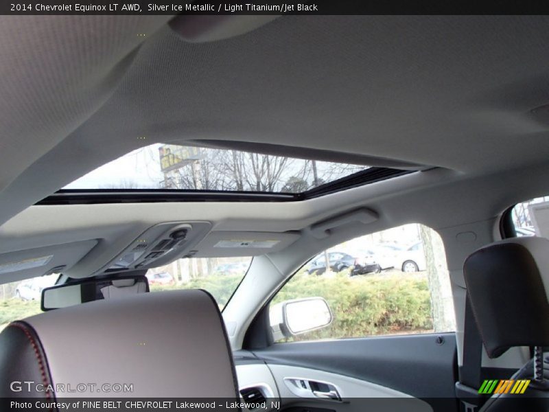 Silver Ice Metallic / Light Titanium/Jet Black 2014 Chevrolet Equinox LT AWD