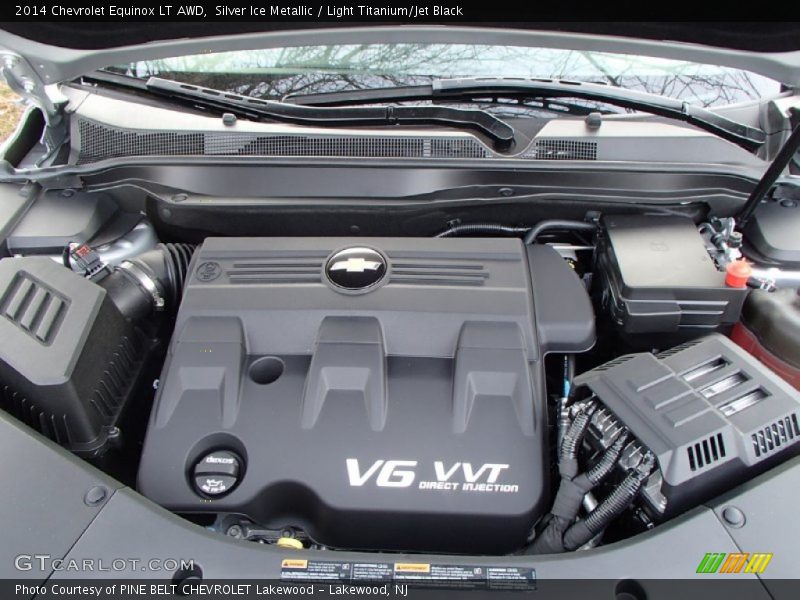 Silver Ice Metallic / Light Titanium/Jet Black 2014 Chevrolet Equinox LT AWD