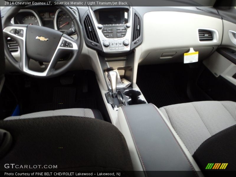 Silver Ice Metallic / Light Titanium/Jet Black 2014 Chevrolet Equinox LT