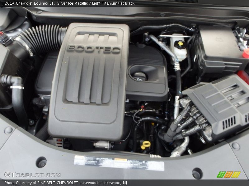 Silver Ice Metallic / Light Titanium/Jet Black 2014 Chevrolet Equinox LT