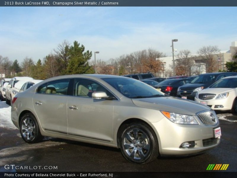 Champagne Silver Metallic / Cashmere 2013 Buick LaCrosse FWD