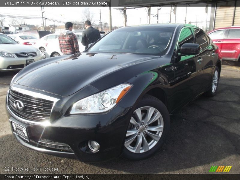 Black Obsidian / Graphite 2011 Infiniti M 37x AWD Sedan