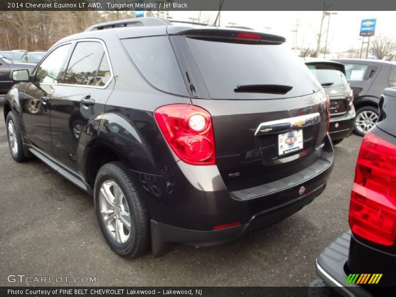 Tungsten Metallic / Jet Black 2014 Chevrolet Equinox LT AWD