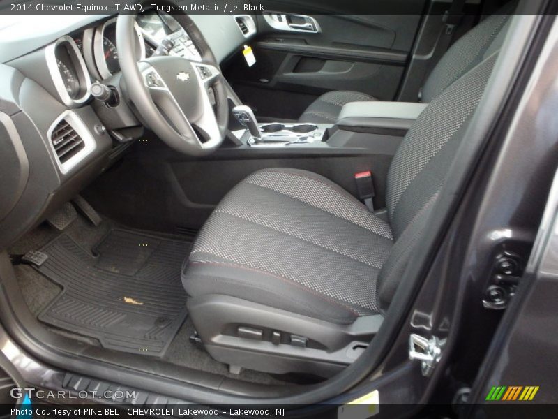 Tungsten Metallic / Jet Black 2014 Chevrolet Equinox LT AWD
