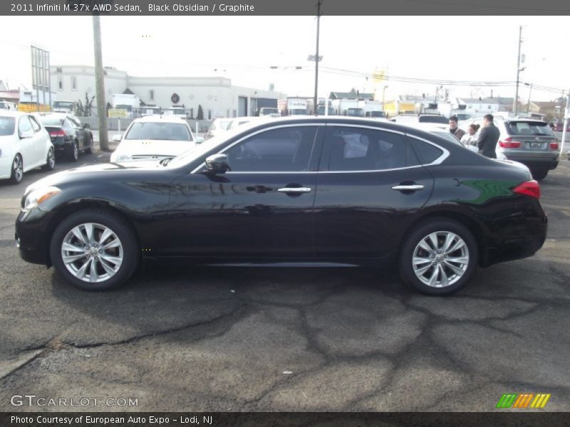 Black Obsidian / Graphite 2011 Infiniti M 37x AWD Sedan