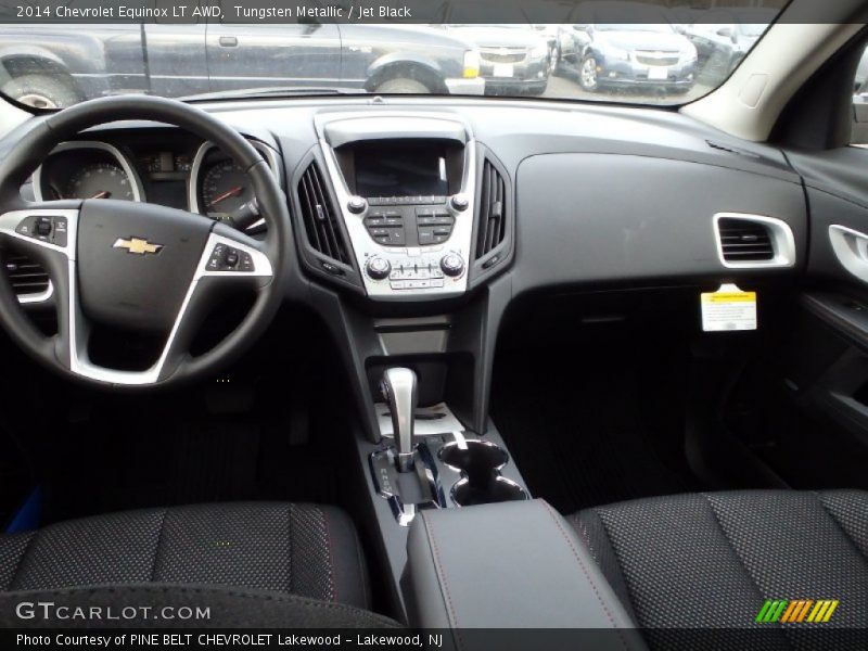 Tungsten Metallic / Jet Black 2014 Chevrolet Equinox LT AWD