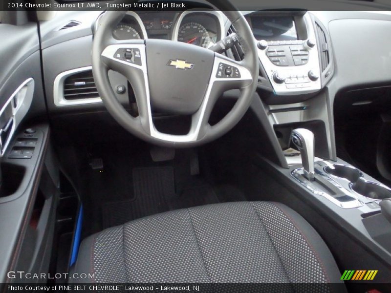 Tungsten Metallic / Jet Black 2014 Chevrolet Equinox LT AWD