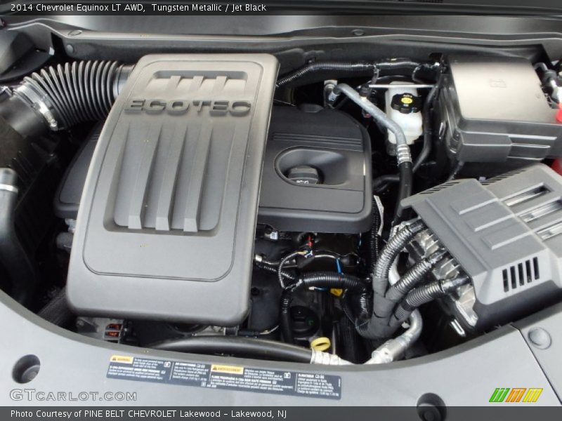 Tungsten Metallic / Jet Black 2014 Chevrolet Equinox LT AWD