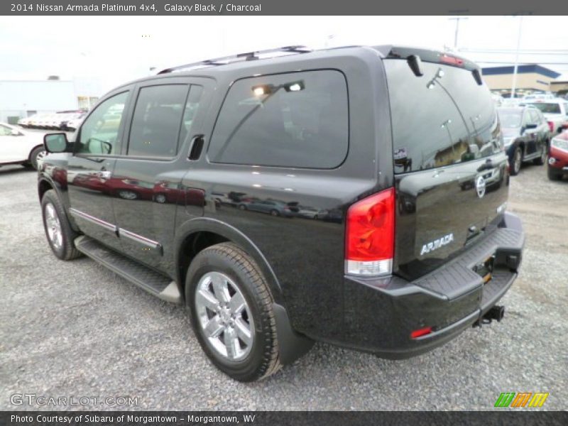 Galaxy Black / Charcoal 2014 Nissan Armada Platinum 4x4