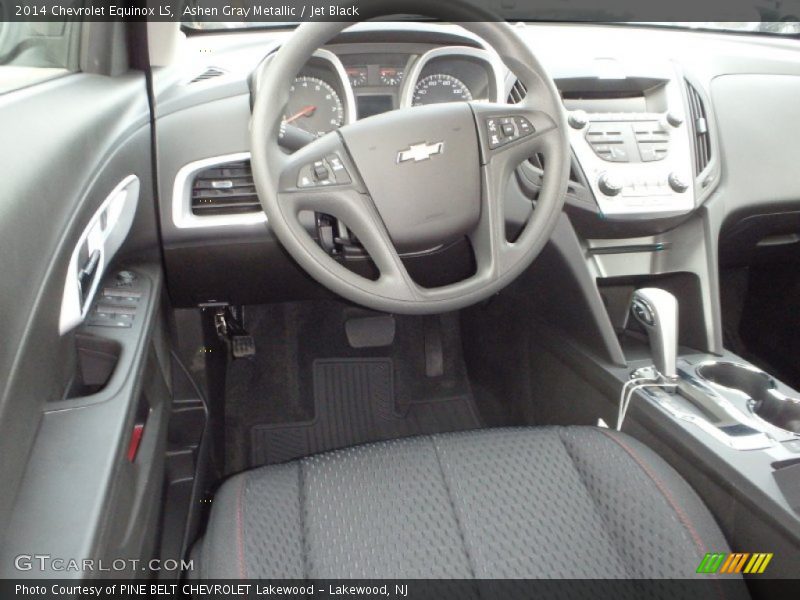 Ashen Gray Metallic / Jet Black 2014 Chevrolet Equinox LS