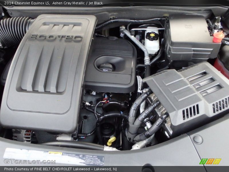 Ashen Gray Metallic / Jet Black 2014 Chevrolet Equinox LS