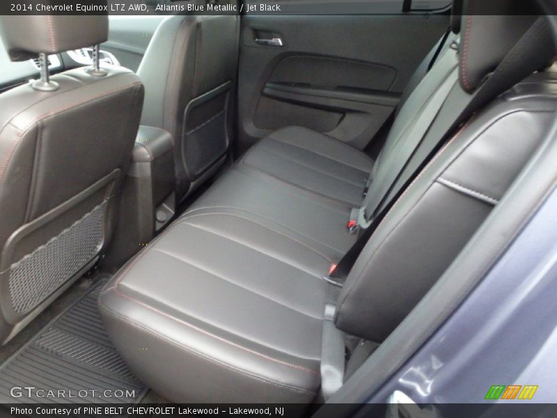 Atlantis Blue Metallic / Jet Black 2014 Chevrolet Equinox LTZ AWD