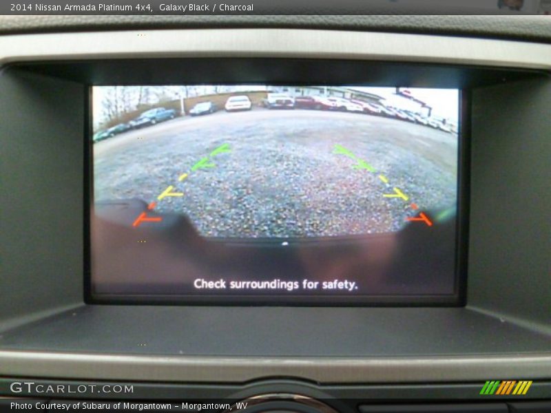 Galaxy Black / Charcoal 2014 Nissan Armada Platinum 4x4