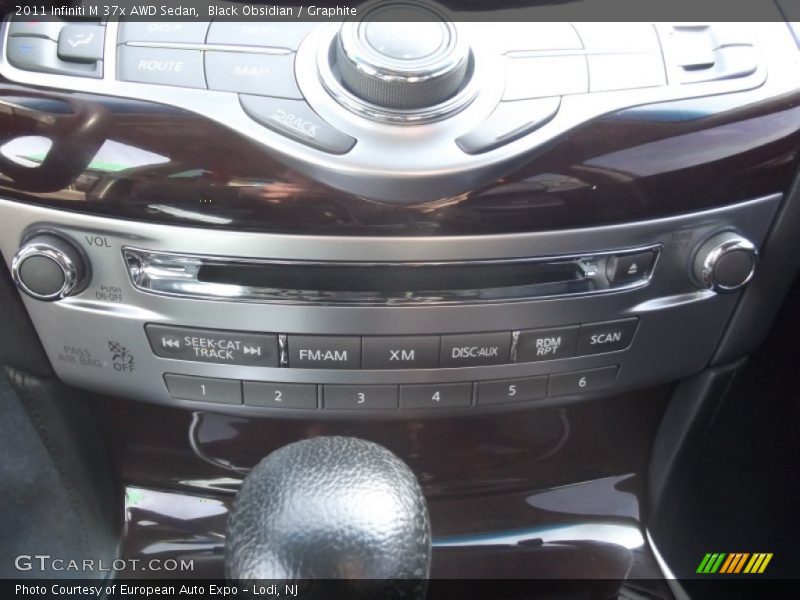 Black Obsidian / Graphite 2011 Infiniti M 37x AWD Sedan