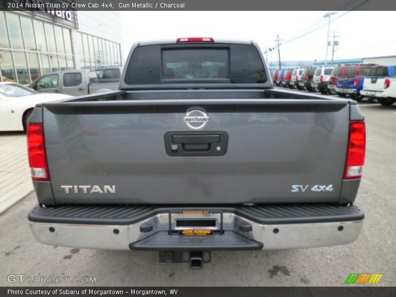 Gun Metallic / Charcoal 2014 Nissan Titan SV Crew Cab 4x4