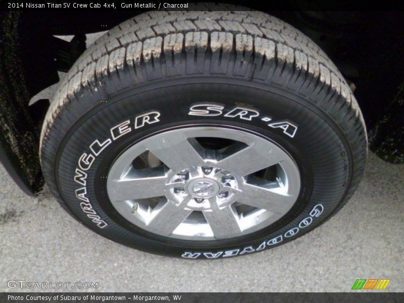 Gun Metallic / Charcoal 2014 Nissan Titan SV Crew Cab 4x4