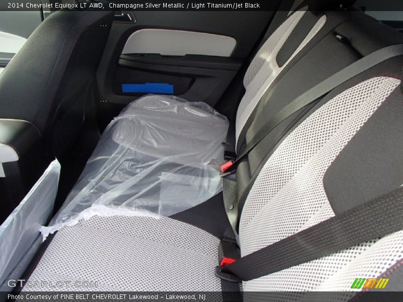 Champagne Silver Metallic / Light Titanium/Jet Black 2014 Chevrolet Equinox LT AWD