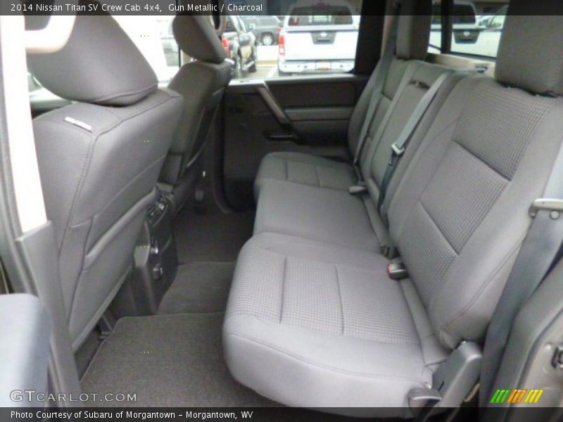 Rear Seat of 2014 Titan SV Crew Cab 4x4