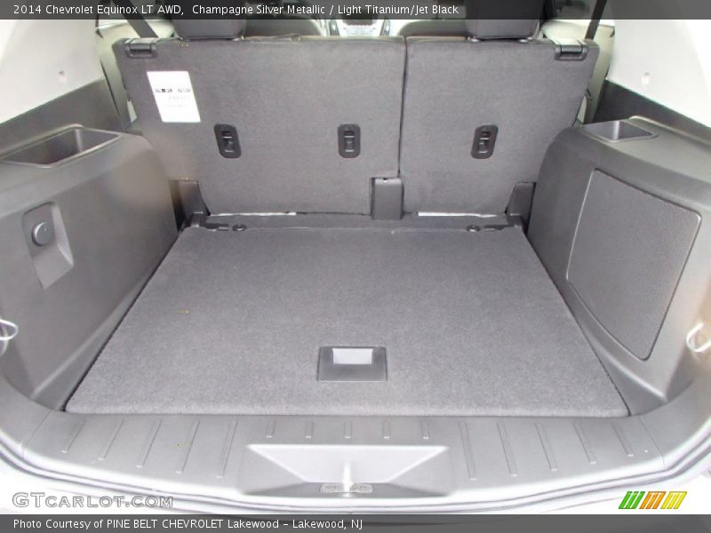 Champagne Silver Metallic / Light Titanium/Jet Black 2014 Chevrolet Equinox LT AWD