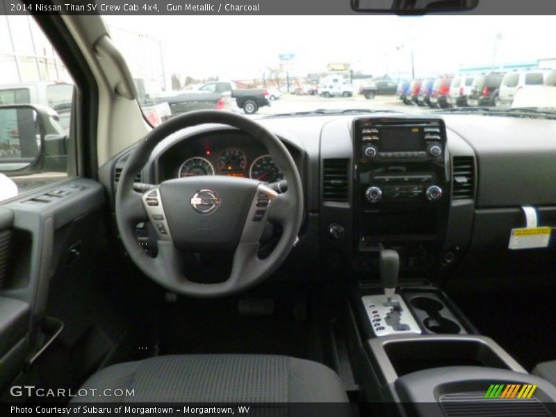 Gun Metallic / Charcoal 2014 Nissan Titan SV Crew Cab 4x4