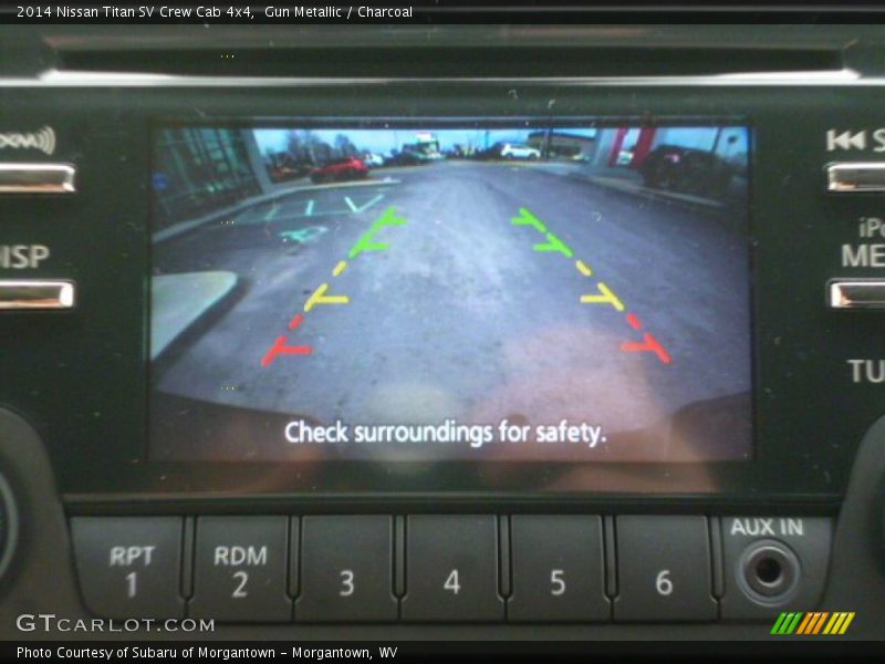 Gun Metallic / Charcoal 2014 Nissan Titan SV Crew Cab 4x4
