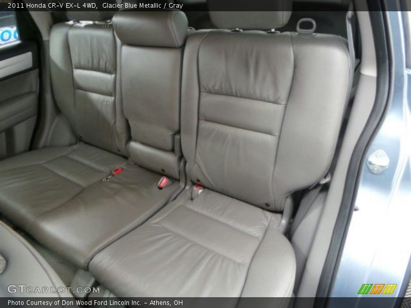 Glacier Blue Metallic / Gray 2011 Honda CR-V EX-L 4WD