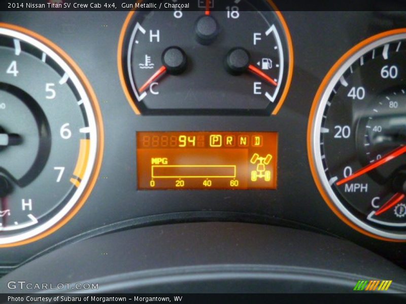 Gun Metallic / Charcoal 2014 Nissan Titan SV Crew Cab 4x4
