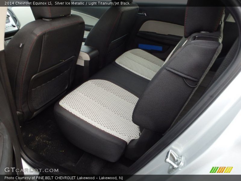 Silver Ice Metallic / Light Titanium/Jet Black 2014 Chevrolet Equinox LS
