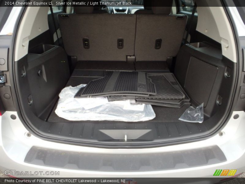 Silver Ice Metallic / Light Titanium/Jet Black 2014 Chevrolet Equinox LS