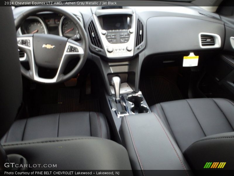 Ashen Gray Metallic / Jet Black 2014 Chevrolet Equinox LTZ AWD