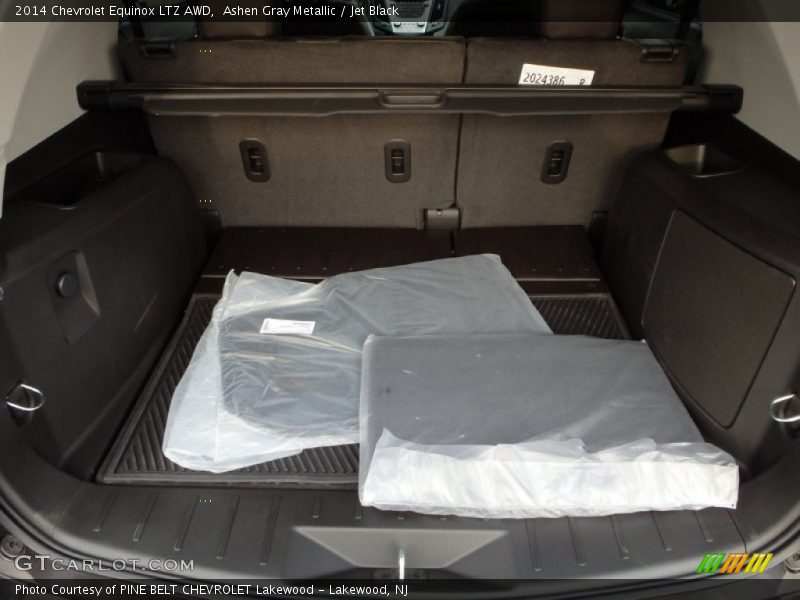 Ashen Gray Metallic / Jet Black 2014 Chevrolet Equinox LTZ AWD